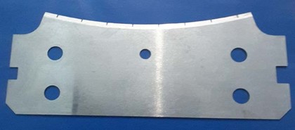 نمونه ی انواع تیغ استفاده شده در دستگاه تیغ زن